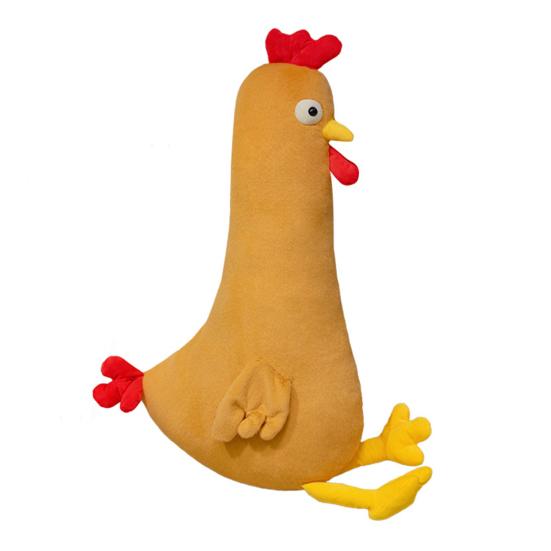 Chick Plush Pillow, Long Body Stuffed Animal for Sleeping, Soft Body Pillow for Adults, Removable Hugging Toy for Bed