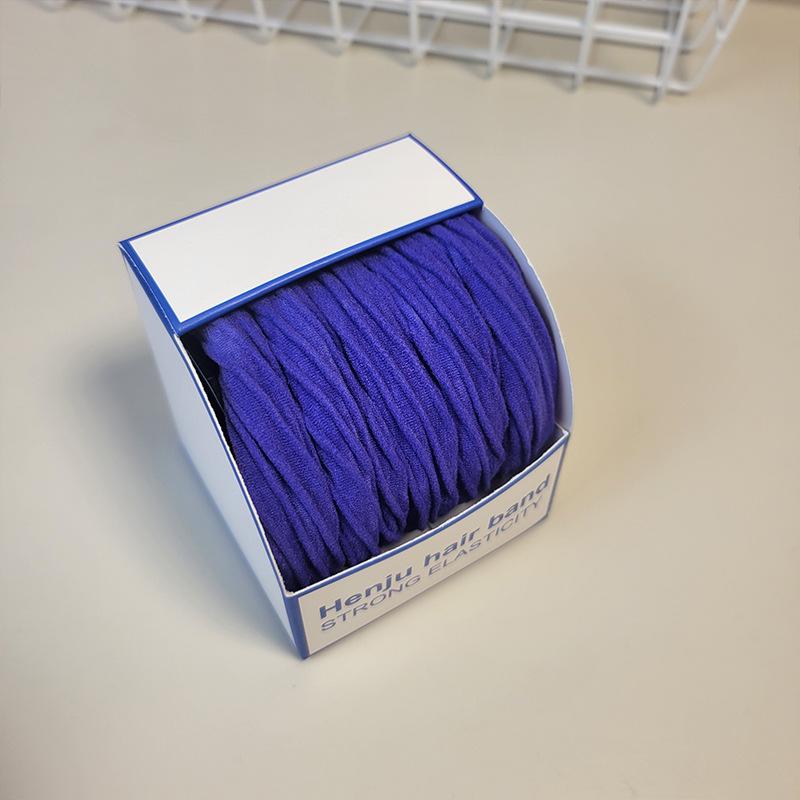 Высокоэластичные женские толстые бесшовные резинки для волос - прочный корейский стиль