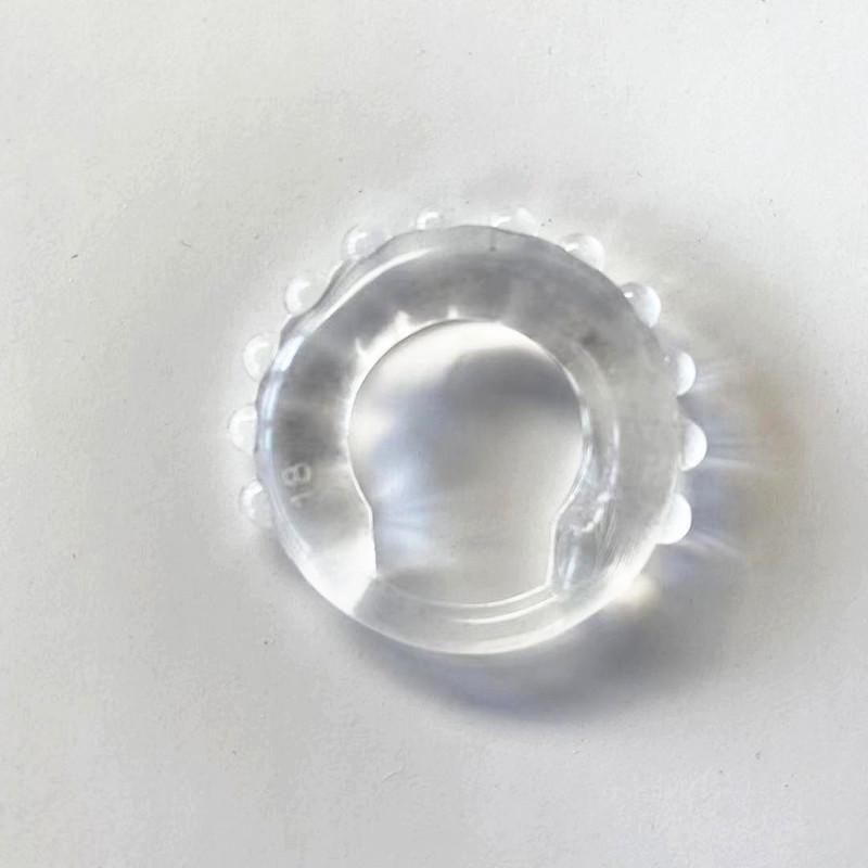 Силиконовые кольца для пениса для мужчин, многоразовые, с длительным рукавом для задержки эякуляции