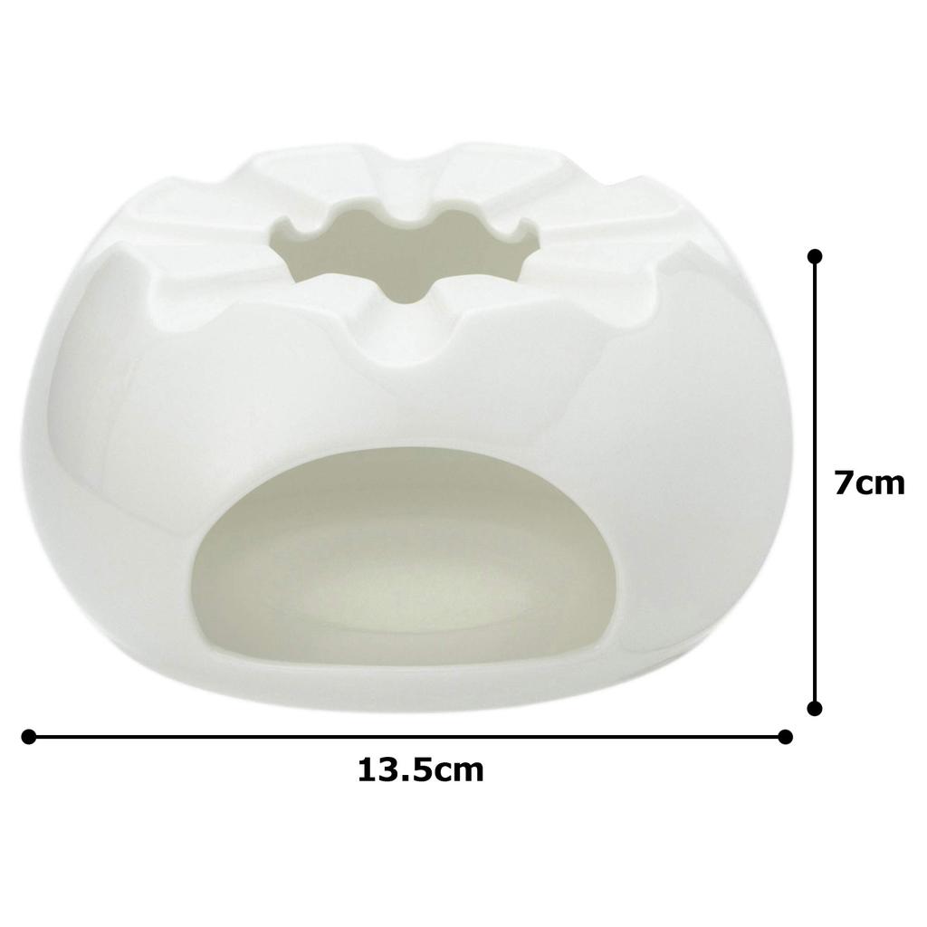 NARUMI Настольные аксессуары Cool Coup Белый подогреватель для кастрюль Сделано в Японии 13,5 см 8725-676