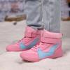 Детские/Маленькие/Большие Детские Зимние Сапоги Широкий Носок Босиком Зимние Сапоги Девочка Мальчик Уличная Повседневная Обувь Зимние Детские Кроссовки
