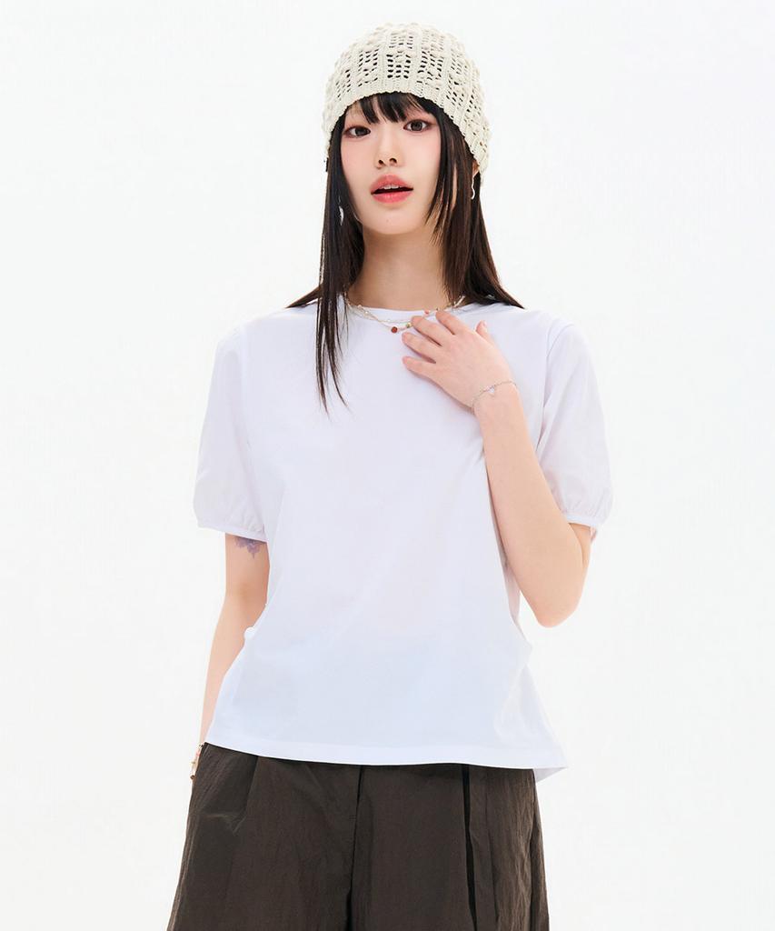 CHASECULT Women'S Cool Volume Sleeve Short Sleeve T-Shirt-Fczg5854D01