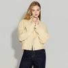 Shetu Women's Loose Fit Stand Collar Short Jacket