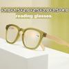 Fashion Natural Wood Legs Reading Glasses Anti-blue Light Women Men Computer Eyeglasses Square Far Sight Presbyopia +1.0 +4.0