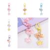 Fine Flicker Starry Clouds Keychain Korean Style  Fashion   Woman