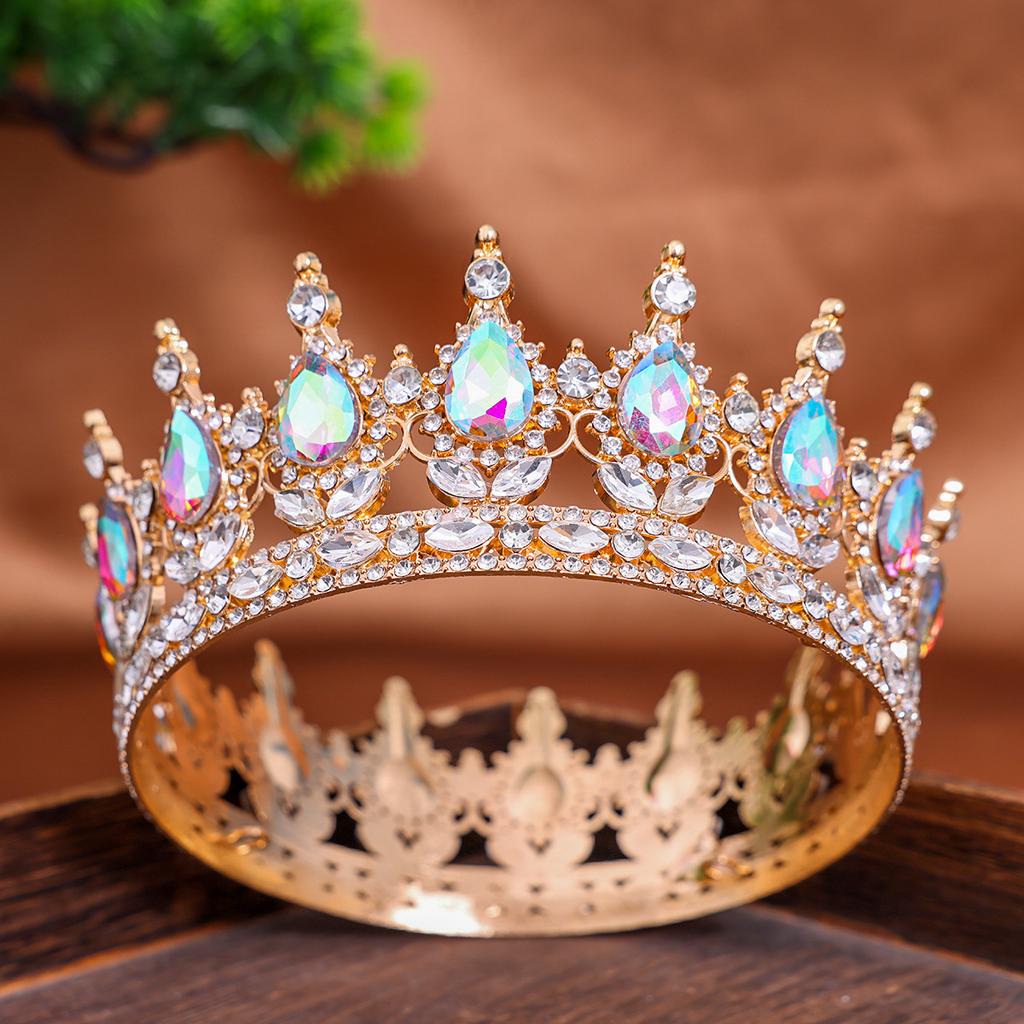 Хэллоуин Круглая Корона Головной Убор Невеста Свадебное Платье Корона Аксессуары День Рождения Корона для Волос Тяжелая Промышленность Аксессуары для Волос Аксессуары для Волос