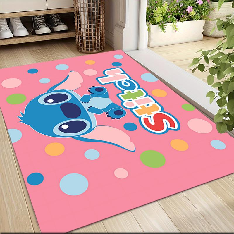 Stitch Adventure Polka Dots Carpet Rug Soft Washable Antislip Home Living Room Sofa Mats Personalized Christmas Rug