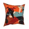 Скандинавское абстрактное искусство Набивной узор Наволочка для подушки Дом Гостиная Диван Декоративная наволочка 45 * 45 см