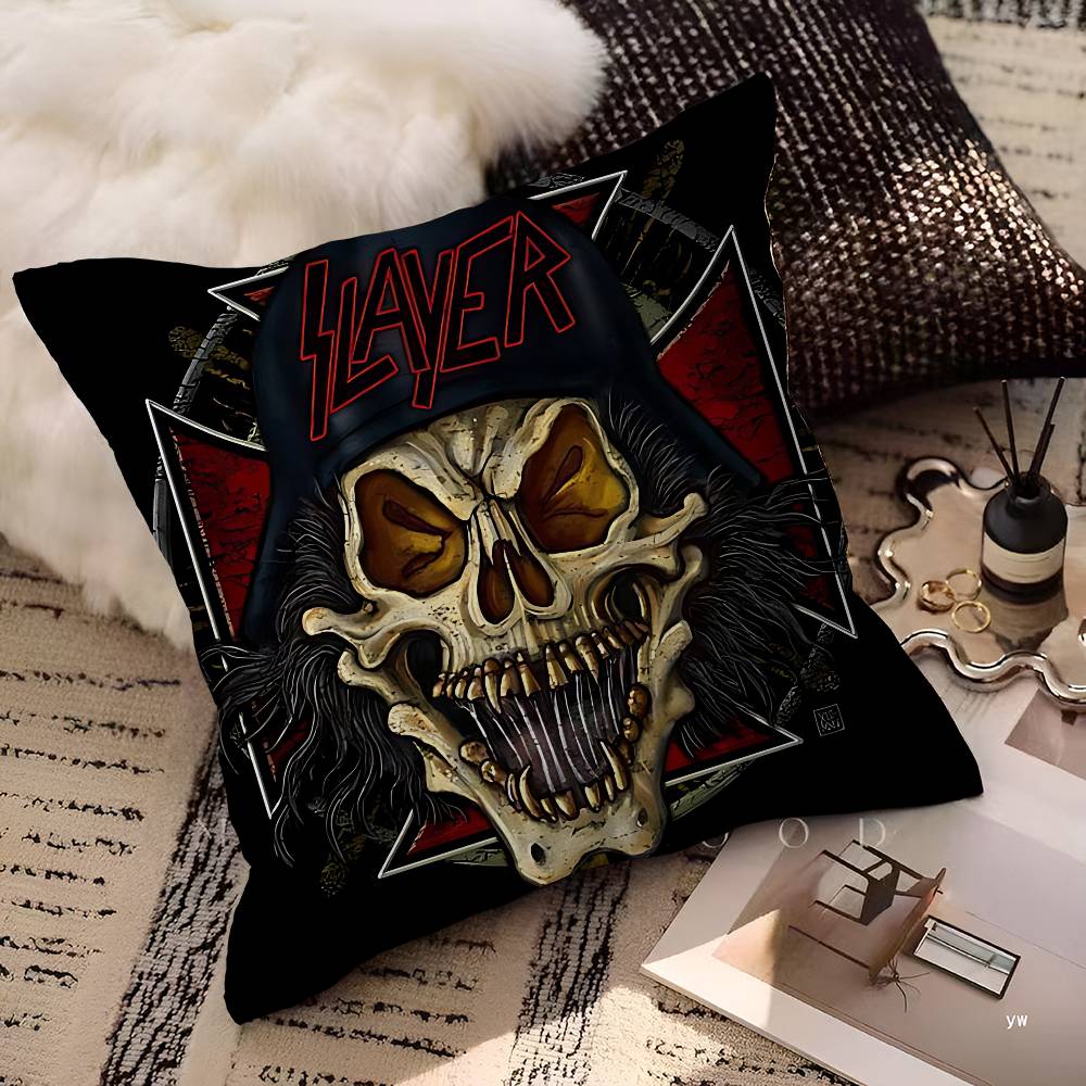 SSlayers Band Pillow Gift Home Office Decoration Bedroom Sofa Car Cushion Cover Case 45x45