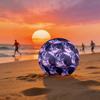 1pc Wolf Aurora Fantasy Theme Soccer Ball Football, Size 5, Lightweight PVC, Outdoor Training Soccer Ball,Sports Gift t61451