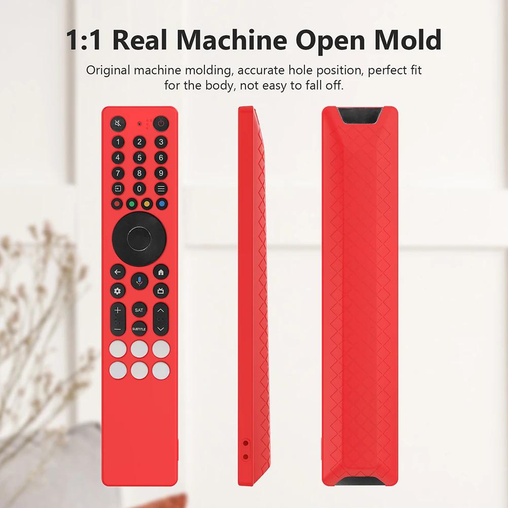 For TCL RC833A Silicone TV Remote Case for Smart TV TCL Remote Control Protection Cover Drop-Proof RC Cover TV Supplies Tool