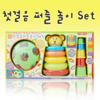 [Zeus] First Step Puzzle Play, Mixed Colors, Korean Baby Products
