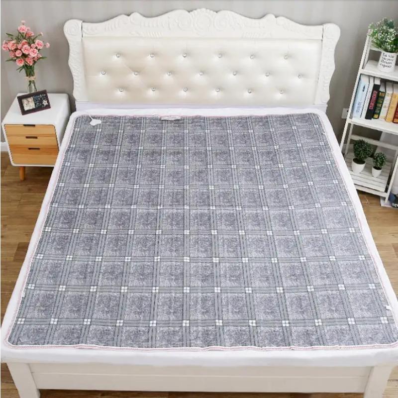 Электрическое одеяло 110/220 В, тип с автоматической защитой, утолщенное, грелка для тела, одеяло с подогревом, электрический коврик, ковер