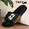 New In Men Men Slippers Beach Shoes Sandals Flip Flops Summer Slides Men Type Large Size Shoes Men's Lightweight Indoor Slippers