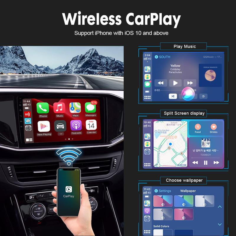 CarlinKit Проводной или Беспроводной Адаптер CarPlay USB Android Auto Dongle для Android Автомобильной Мультимедиа Mirrorlink Waze Spotify Autokit