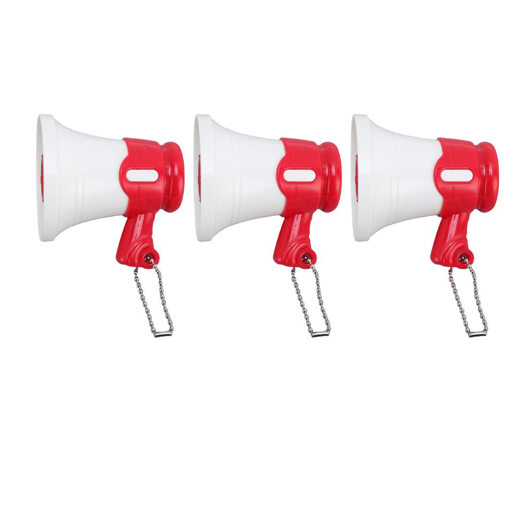 3 шт. Мини Мегафон Игрушка Детский Забавный Музыкальный Громкоговоритель Брелок со Встроенными Песнями Ролевая Игра Притворство