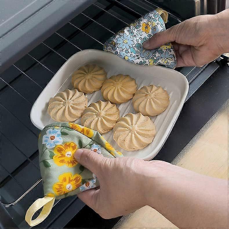 Hot Pot Lid Handle Mitt, Cast Iron Handle Cover, Heat Resistant Casserole Lid Knob Cover Hand Protector, BBQ and Baking Cookware