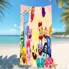 Customizable personalized beach towels Happy Tree Friends themed designs.Suitable for the beach, yoga, sports;ideal as beach accessories