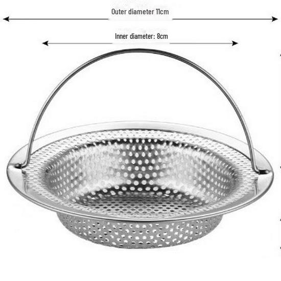 Фильтр для волос для кухни и ванной из нержавеющей стали