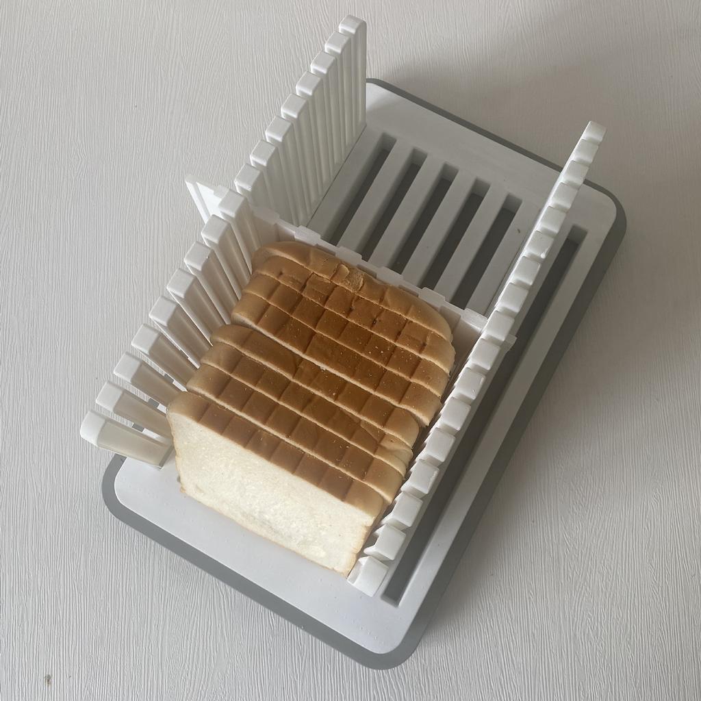 Многоцелевые хлеборезки с поддоном для крошек Быстрая нарезка тостов без грязи Инструмент для кухни