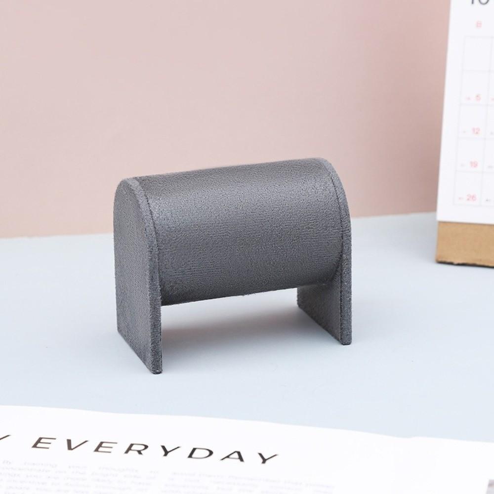 Solid Color Jewelry Display Stand Multipurpose Flannel Display Props Counter Display