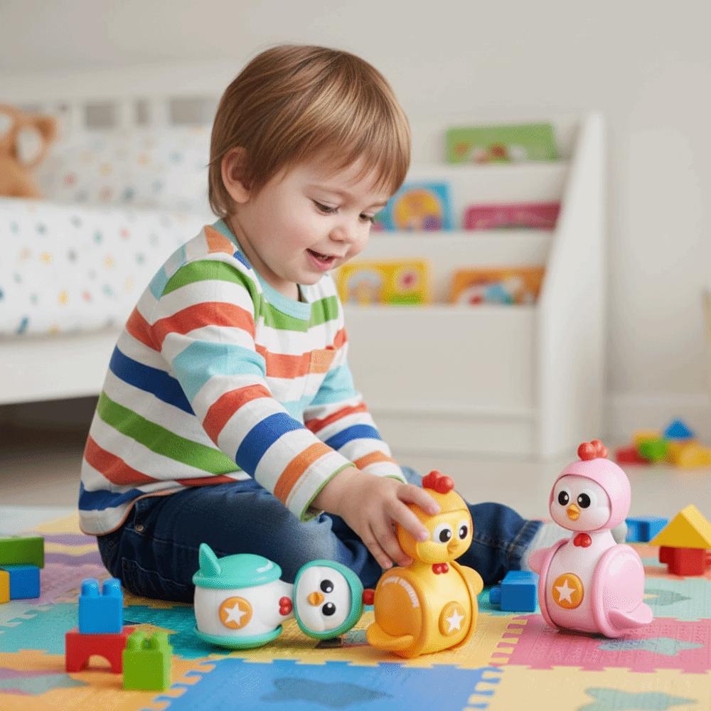 Early Education Chicken Gliding Tumbler Toy Fun Design Children's Toys Children's Gift