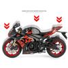 1/12 Suzuki GSX-R1000R Alloy Sports Motorcycle Model Diecast Toy Street Cross-Country Motorcycle Model Sound and Light Kids Gift