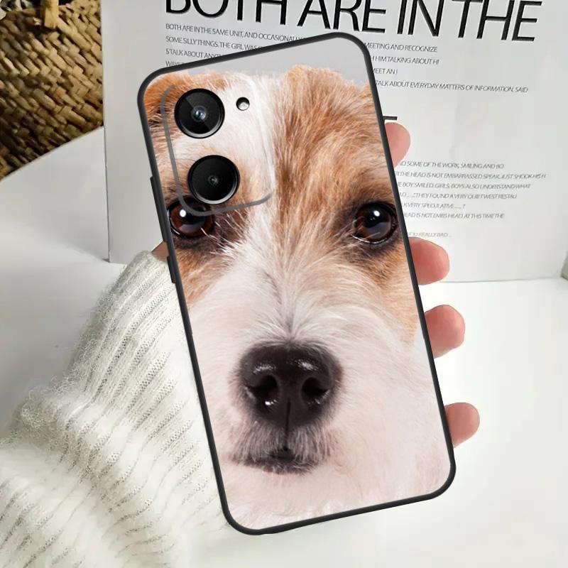 Dog Jack Russell Terrier For Realme 12 Pro Plus 11 10 9 C67 C55 C53 C35 C33 C30 C25s C21Y C15 GT3 GT5 GT Neo 5 Case