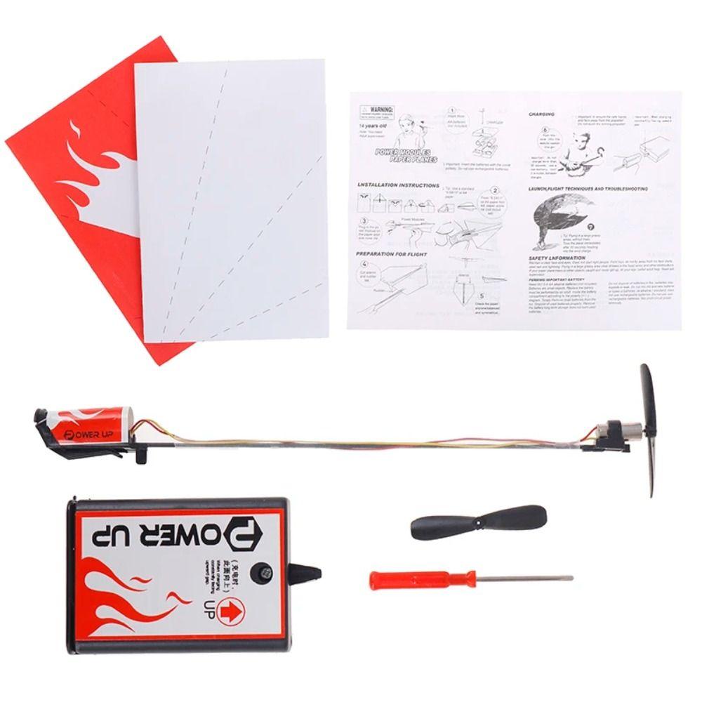 Мощность двигателя Складной бумажный самолетик Летающие игрушки Бумажный самолетик Игрушка Детский подарок