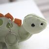 Мультяшный кукла-динозавр, мягкий плюшевый брелок в виде динозавра, креативный брелок в виде автомобильного ключа