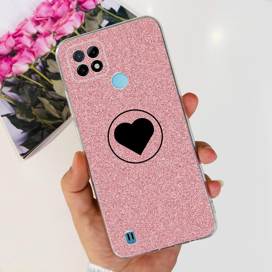 Чехол для Realme C21Y C25Y Милый Расписной Чехол Мягкий Силиконовый Чехол для Телефона Для Realme C25Y C 21 Y RealmeC21Y RelmeC25Y Задняя Крышка Сумки