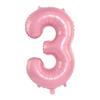 2023 2023 канун Нового года, праздничные принадлежности, украшение для выпускного (Светло-Розовый, 40,64 см.) Конфетно-розовый цифровой воздушный шар