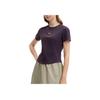 New FILA ORIGINALE Raglan Sleeve T Shirt Women's Purple Deep Color F51W529104F-DP