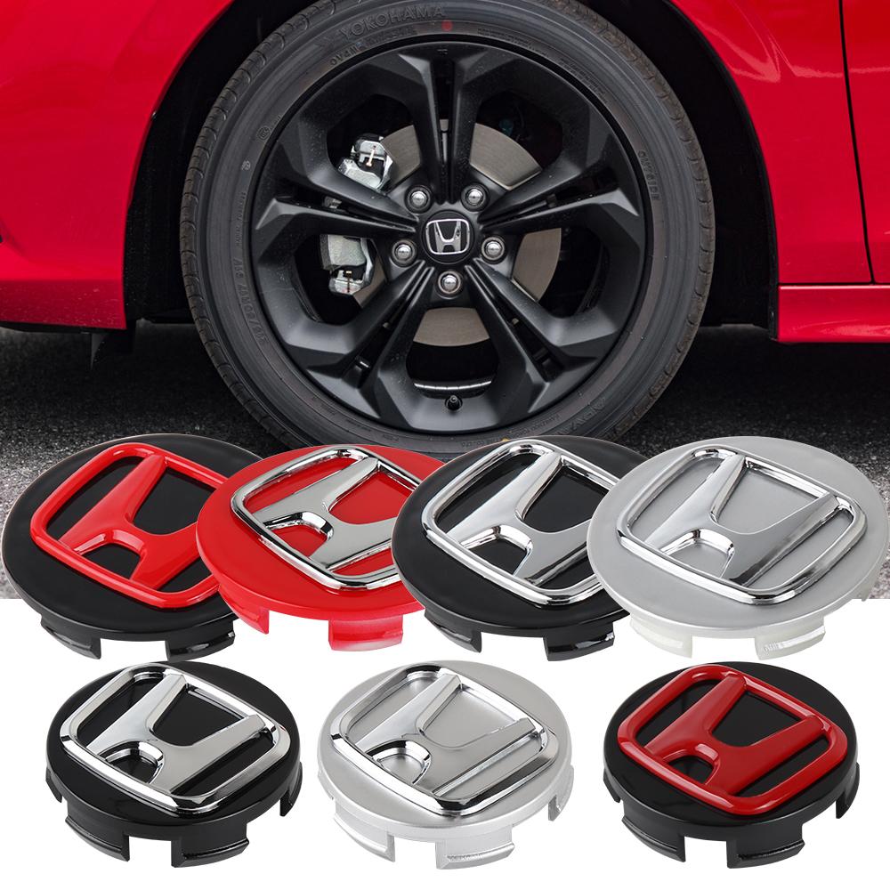 4pcs 58MM/69MM Original Car Wheel Center Covers Auto Hub Cap Emblem Accessories For Honda CIVIC Mugen Pilot Type R Type S Accord akq256