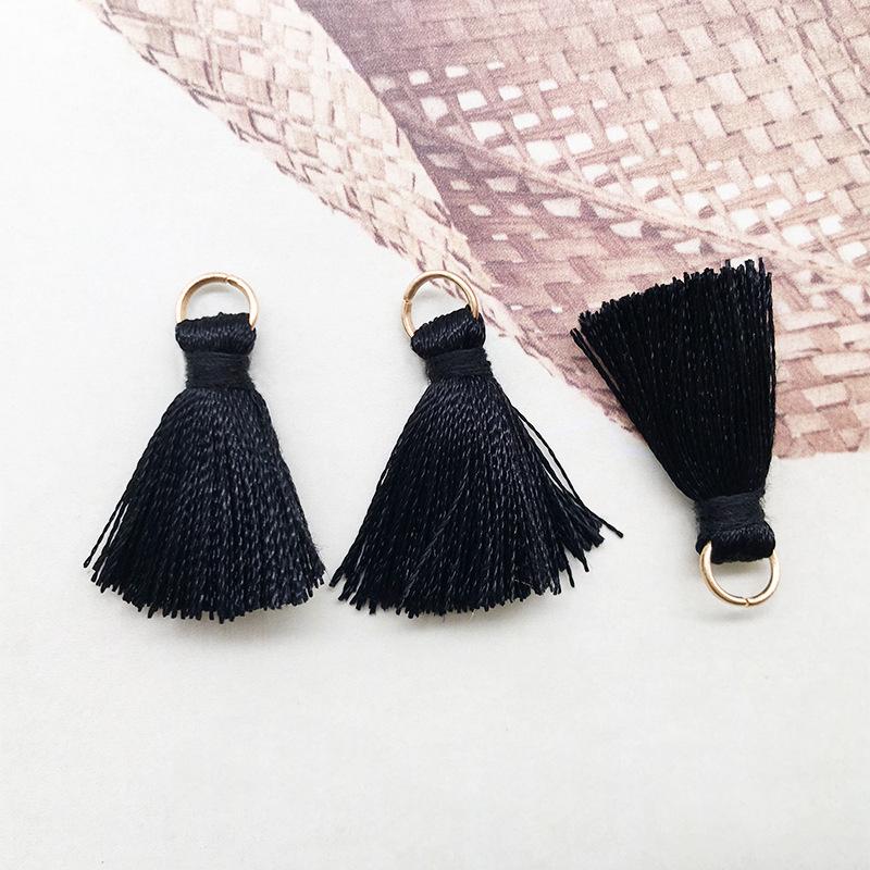 Multicolor Handmade Tassel Earrings & Keychain Bag Pendant