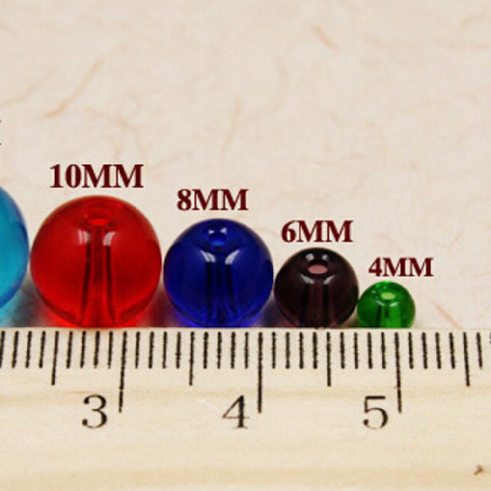 29-75шт стеклянные круглые бусины для изготовления ювелирных изделий DIY браслет-ожерелье
