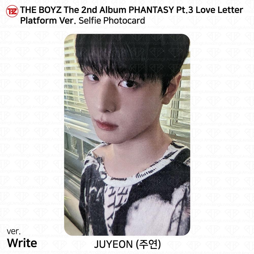 THE BOYZ Phantasy Pt.3 Платформа для любовных писем, версия QR Селфи, официальная фотокарточка