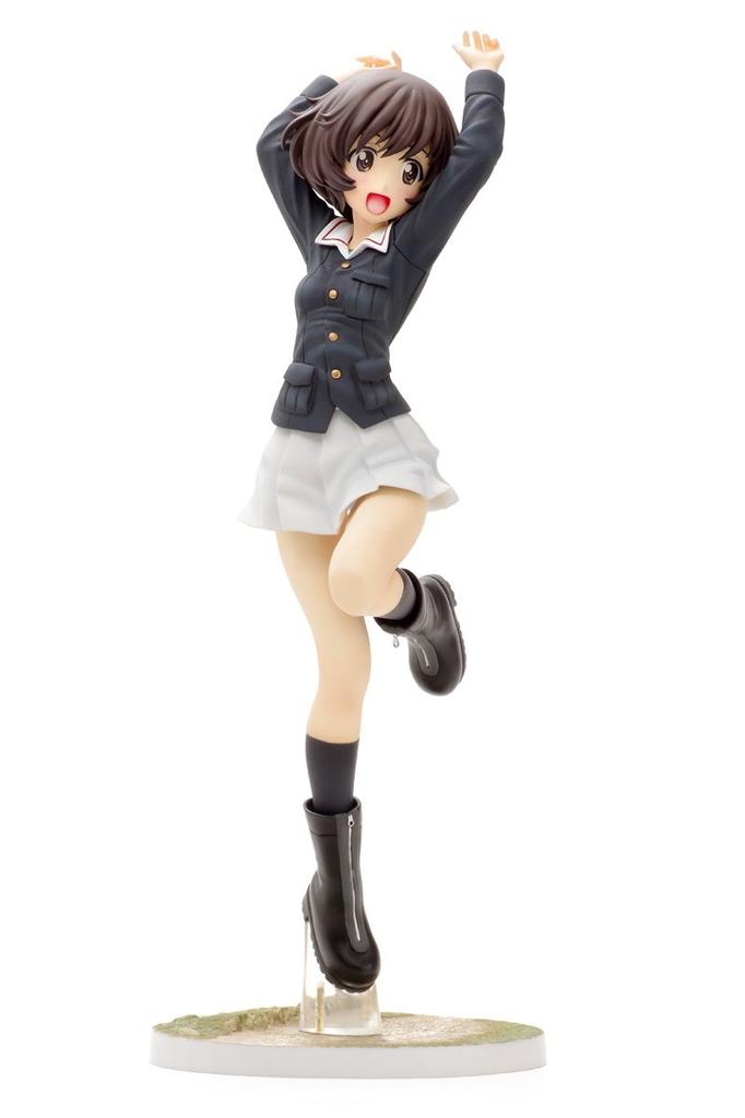 Dream Tech Girls Panzer Yukari Akiyama Panzer Jacket Scale PVC Painted Finished Figure & Ver. 1/8