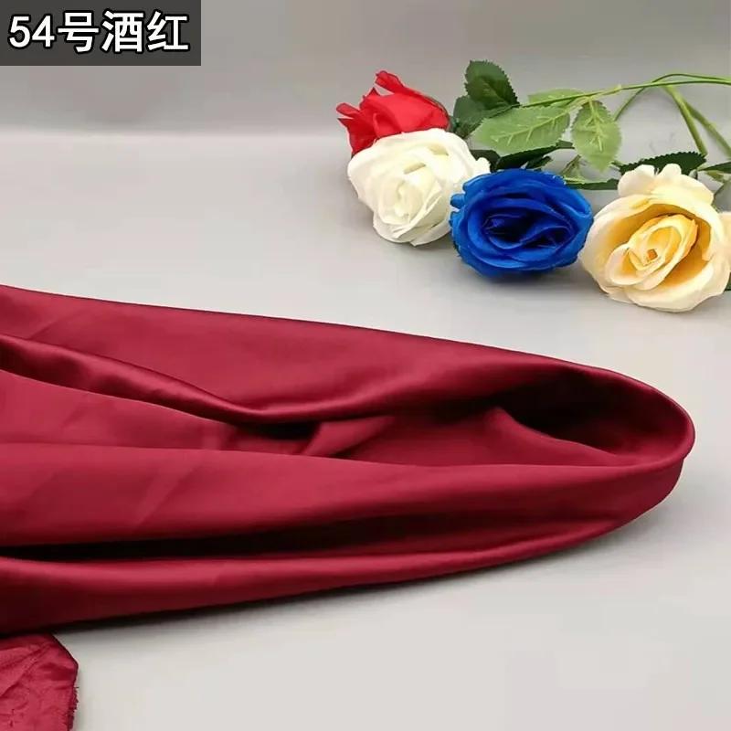 100x150 см атласная ткань по метрам для рубашек, платьев, пижам, шитья, гладкая однотонная ткань высокой плотности, сине-белая, мягкая ткань