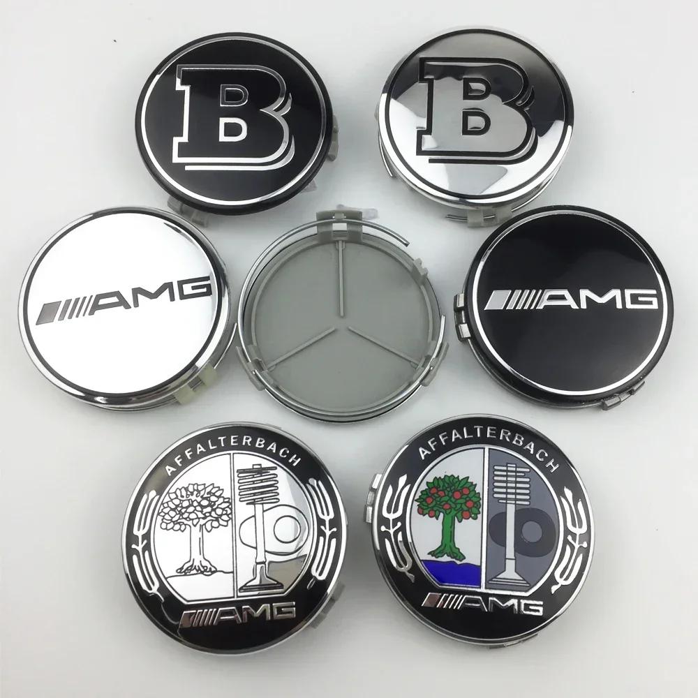 75 мм 4 шт. колпак ступицы колеса Mercedes-Benz для Mercedes AMG Яблоня B w204 w211 w205 W212 w203 w213 w124 автомобильные аксессуары