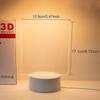 1pc Warm Light 3D Led Message Board Decorative Night Light With Usb Cable & For Holiday Decoration Like Mother's Day, Christma