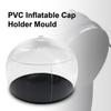 Подставка для кепок Легко сдуваемая Портативная Долговечная Надувная ПВХ Прозрачная Подставка для шляп для Торгового центра