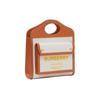 Burberry Pocket Bag Two-Tone Canvas And Leather With Detachable Adjustable Shoulder Strap Mini Handbag Women handbags Natural Amber 80368121