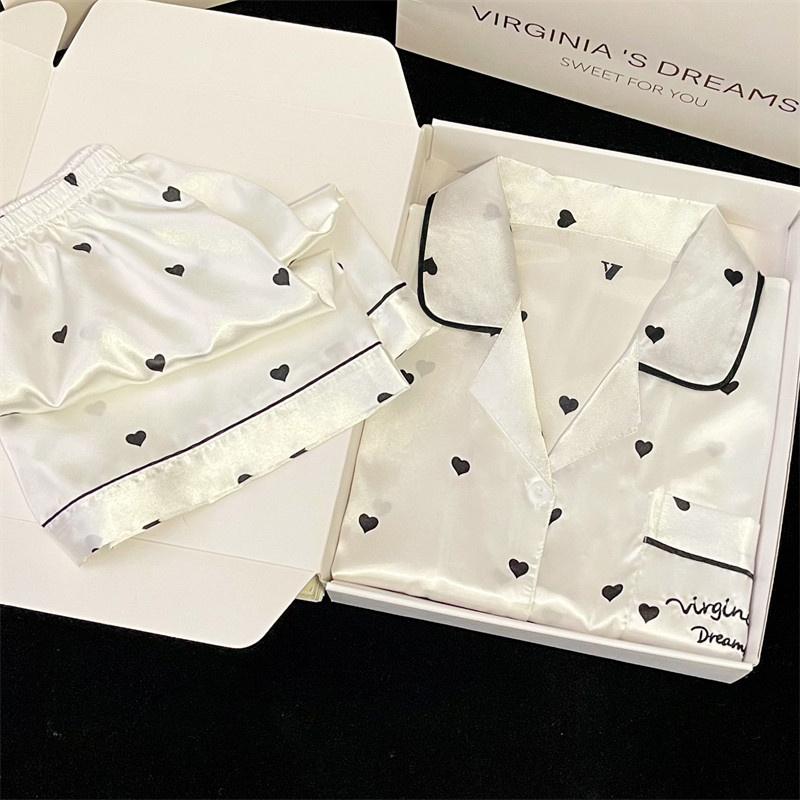 Ins Style Элегантные красочные бабочки женские пижамы модный дизайн летняя короткая домашняя одежда женская домашняя одежда