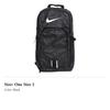 Nike Полиэстер Воздушный рюкзак-сумка для ноутбука Унисекс Черный BZ9803-010
