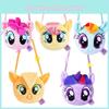 Little My Pony Friendship Is Magic Plush Crossbody Handbag Single Bag Shoulder