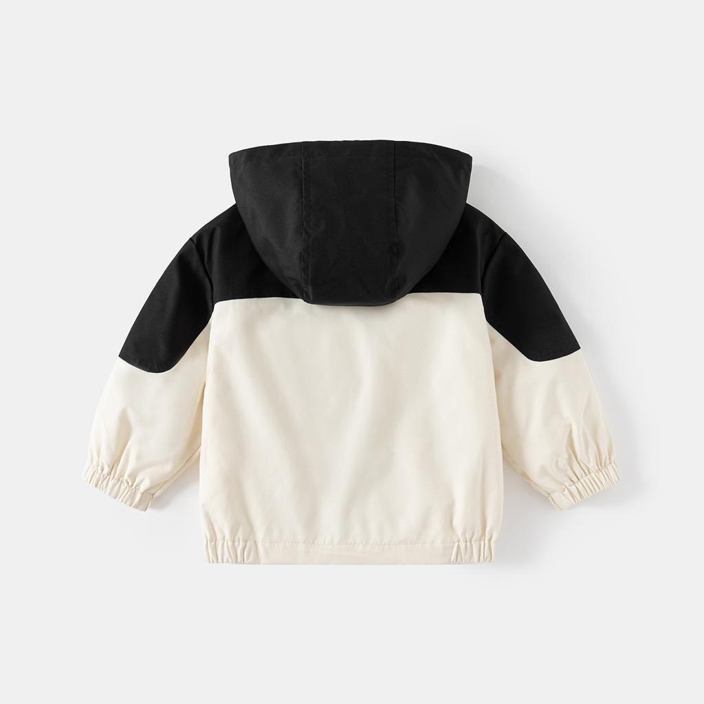 Детская повседневная куртка на молнии с капюшоном и толстовкой для мальчиков