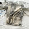 Fashionable and Versatile Imitation Cashmere Autumn and Winter Scarf for Men New Plaid Warm Scarf for Women
