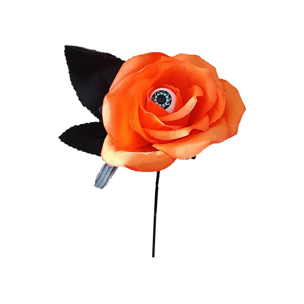 Feltree Хэллоуин Украшения 10 штук Искусственная роза с глазными яблоками