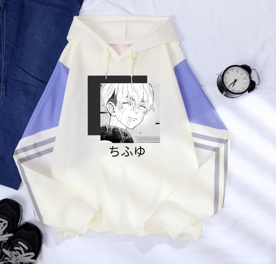 Kawaii Chifuyu Matsuno Tokyo Revengers японские аниме-толстовки для мужчин и женщин с длинным рукавом модная хип-хоп свободная толстовка
